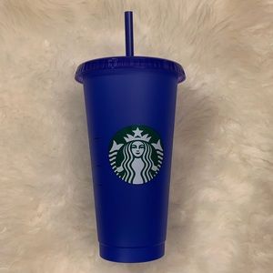 Starbucks Cobalt to Deep Purple Reusable Cold Cup